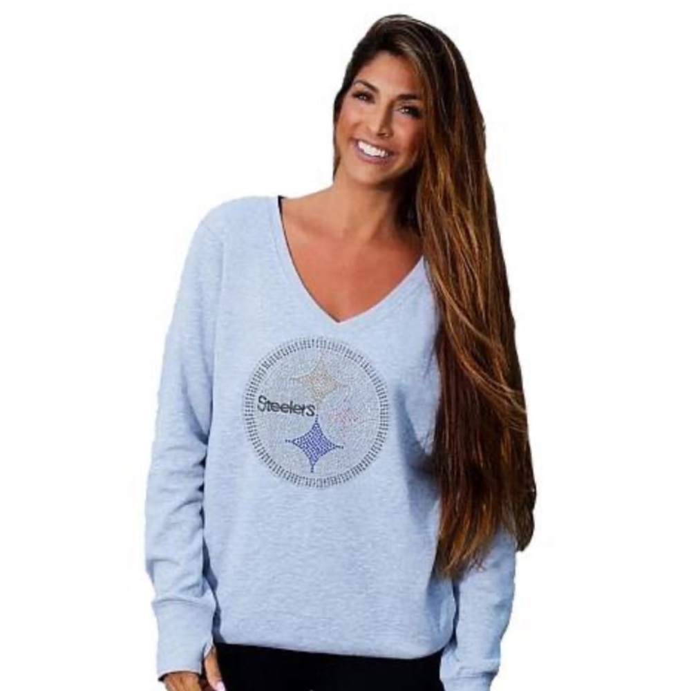 Official Steelers Grey Sweatshirt